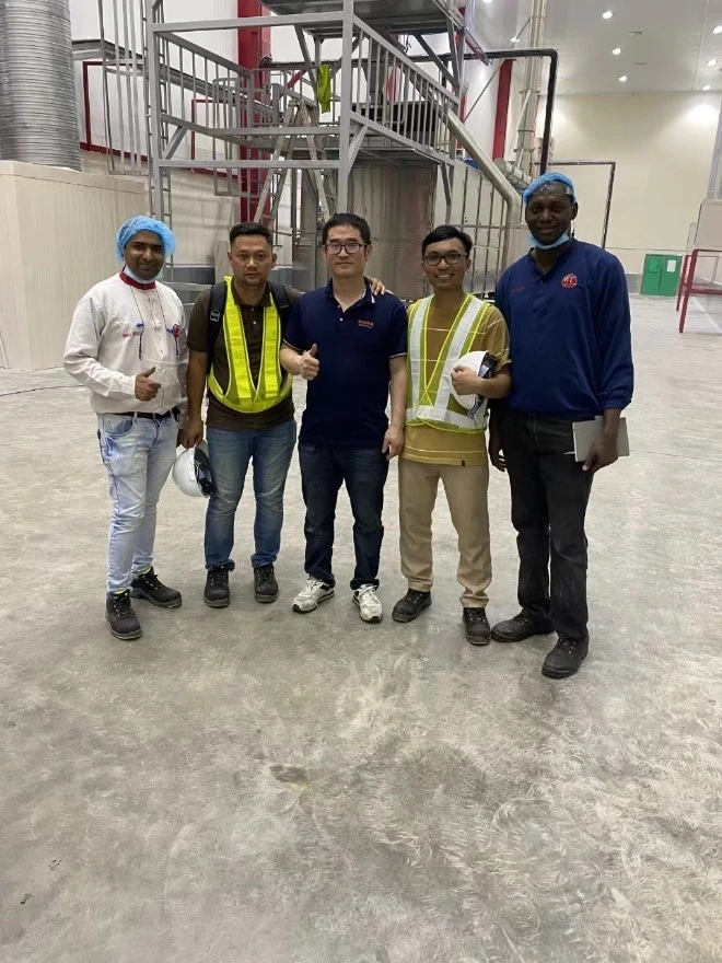our engineer togher with Kelloggs starf in Kelloggs factory 1 our engineer togher with Kelloggs starf in Kelloggs factory 1