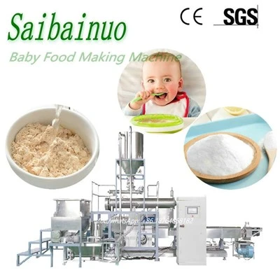 Dây chuyền sản xuất ngũ cốc ăn liền, bột dinh dưỡng cho bé