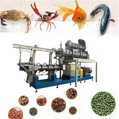 Máy làm thức ăn cho cá nổi và chìm tự động