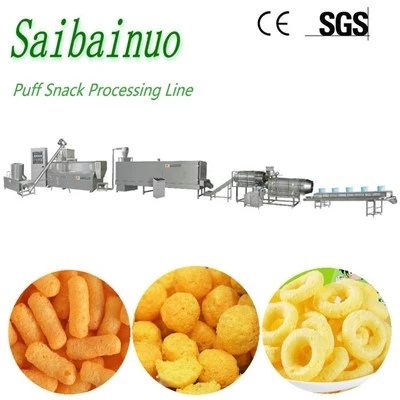 Dây chuyền sản xuất máy đùn snack viên phô mai