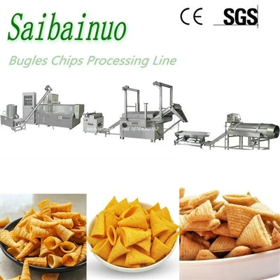 Chip giòn, dây chuyền chế biến Bugles