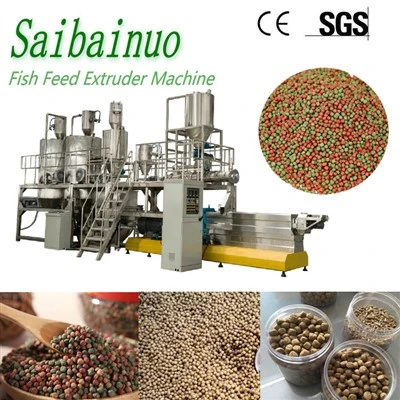 Dây chuyền sản xuất thức ăn cho cá chìm nổi