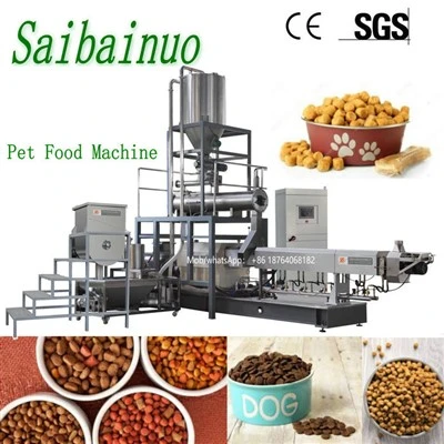 Dây chuyền sản xuất thức ăn khô đa chức năng cho thú cưng