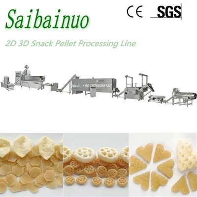 Dây chuyền sản xuất và máy ăn nhẹ 3D